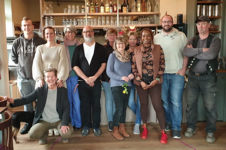 Das Team des Gutshaus Lexow an der Mecklenburgischen Seenplatte