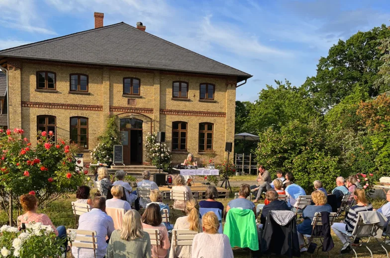 Open Air Lesung in Mecklenburg