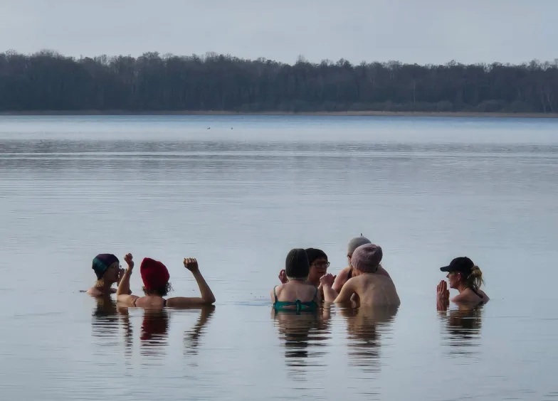 Kaltbaden Wim-Hof Methode im Grossen Kressin